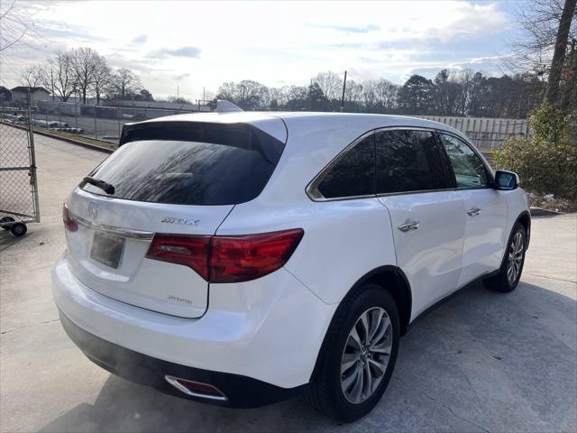 used 2015 Acura MDX car, priced at $14,999