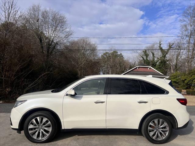 used 2015 Acura MDX car, priced at $14,999