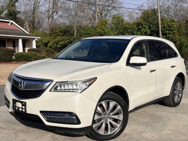 used 2015 Acura MDX car, priced at $14,999