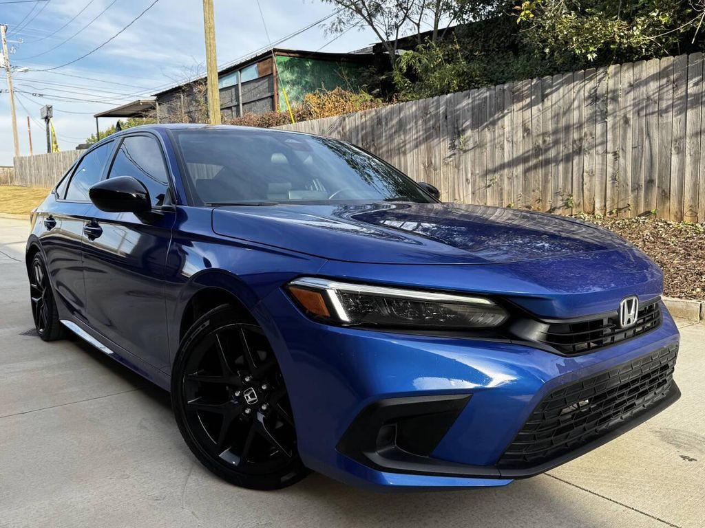 used 2022 Honda Civic car, priced at $18,700