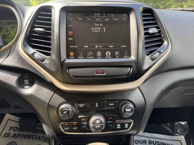 used 2016 Jeep Cherokee car, priced at $9,800