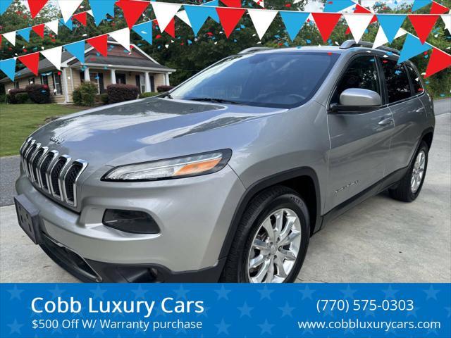 used 2016 Jeep Cherokee car, priced at $9,800