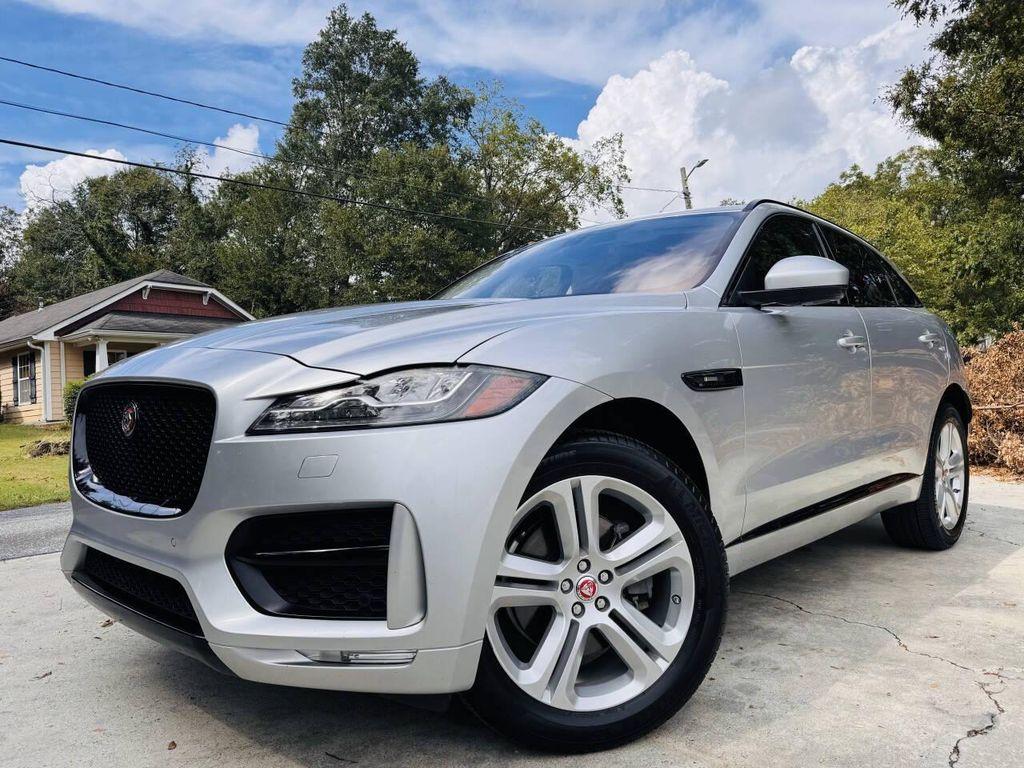 used 2017 Jaguar F-PACE car, priced at $16,000