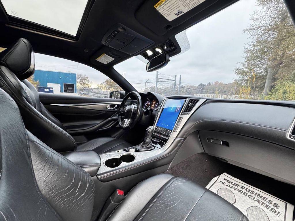 used 2018 INFINITI Q60 car, priced at $16,500