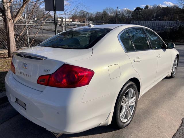 used 2012 INFINITI G37 car, priced at $6,701