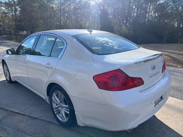 used 2012 INFINITI G37 car, priced at $6,701