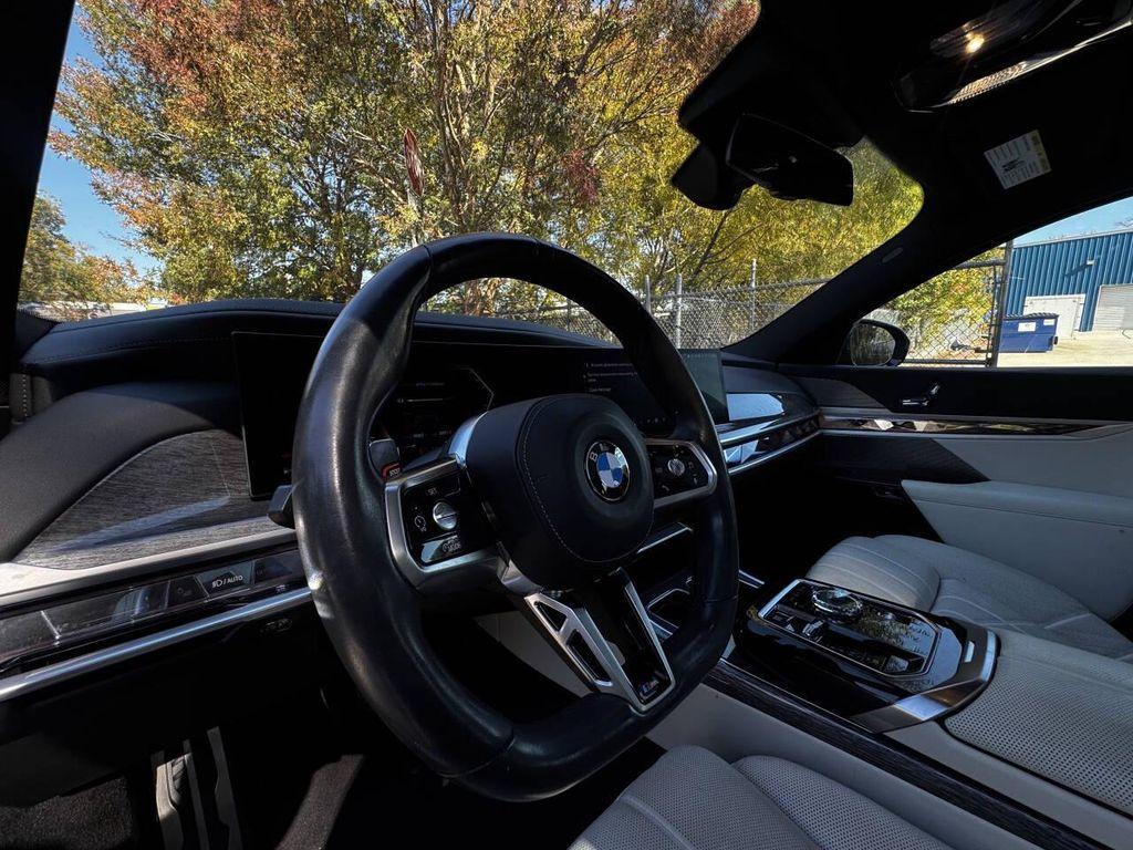 used 2023 BMW 740 car, priced at $59,000