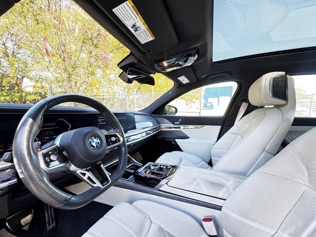 used 2023 BMW 740 car, priced at $59,000