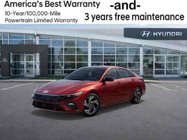 new 2025 Hyundai Elantra car, priced at $25,520