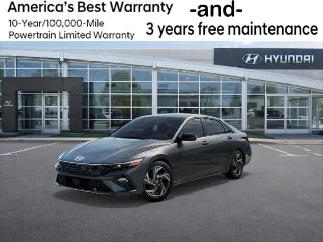 new 2025 Hyundai Elantra car, priced at $25,055