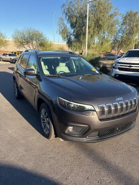 used 2021 Jeep Cherokee car, priced at $16,500
