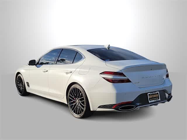 used 2022 Genesis G70 car, priced at $34,500