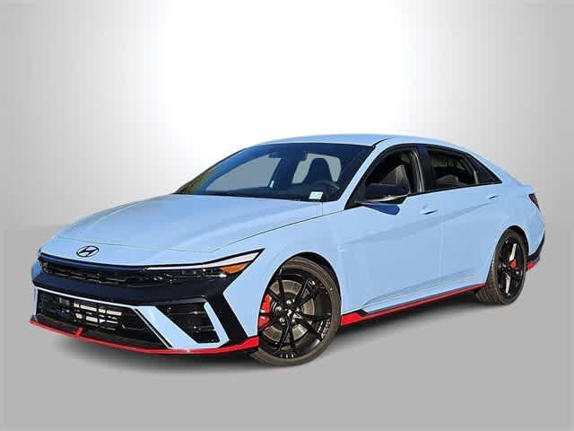 new 2025 Hyundai Elantra N car, priced at $35,745