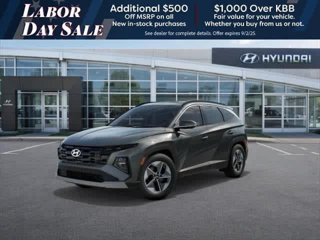new 2025 Hyundai TUCSON Hybrid car, priced at $37,460