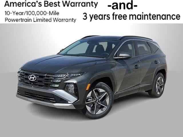 new 2025 Hyundai TUCSON Hybrid car, priced at $38,076