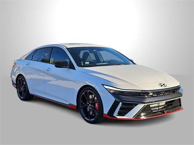 new 2025 Hyundai Elantra N car, priced at $36,720