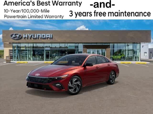 new 2025 Hyundai Elantra car, priced at $25,500