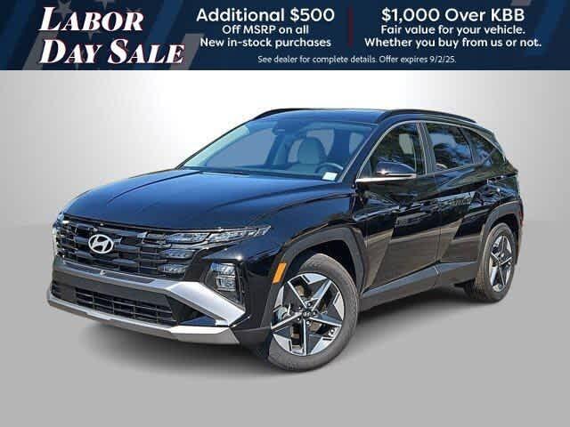 new 2025 Hyundai Tucson car, priced at $34,090