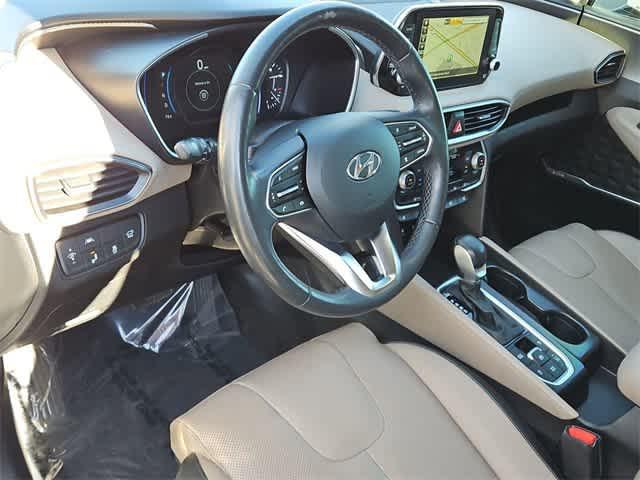 used 2019 Hyundai Santa Fe car, priced at $18,500