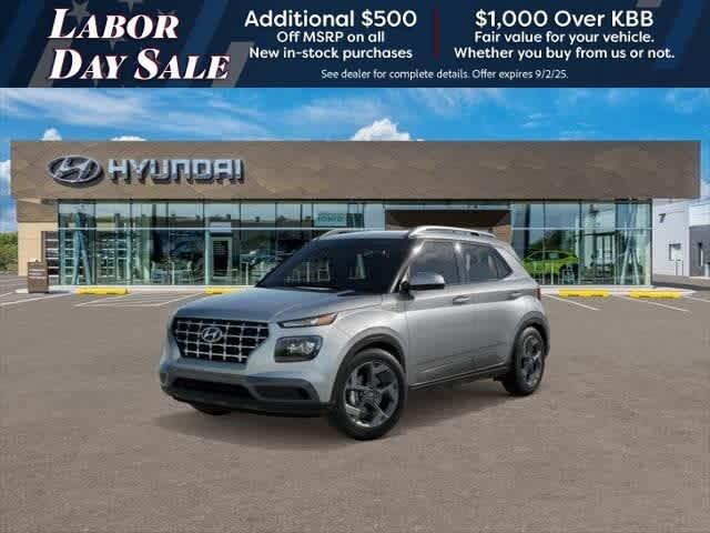 new 2025 Hyundai Venue car, priced at $23,295