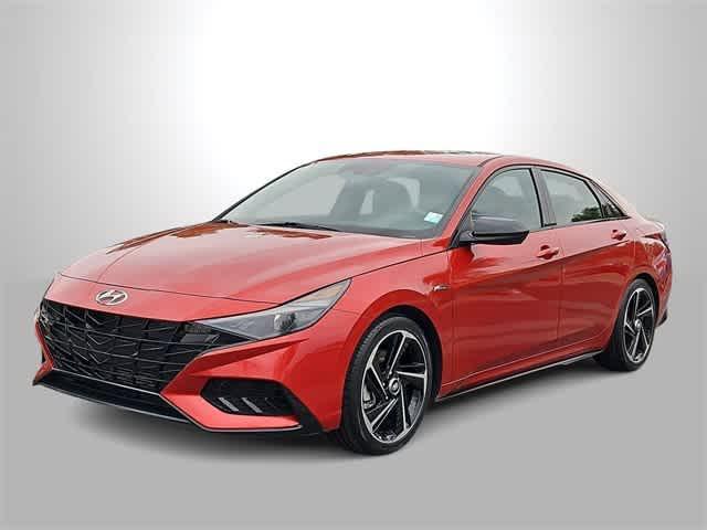 used 2022 Hyundai Elantra car, priced at $18,000