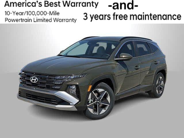 new 2025 Hyundai Tucson car, priced at $32,415