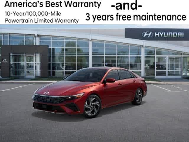 new 2025 Hyundai Elantra car, priced at $28,040