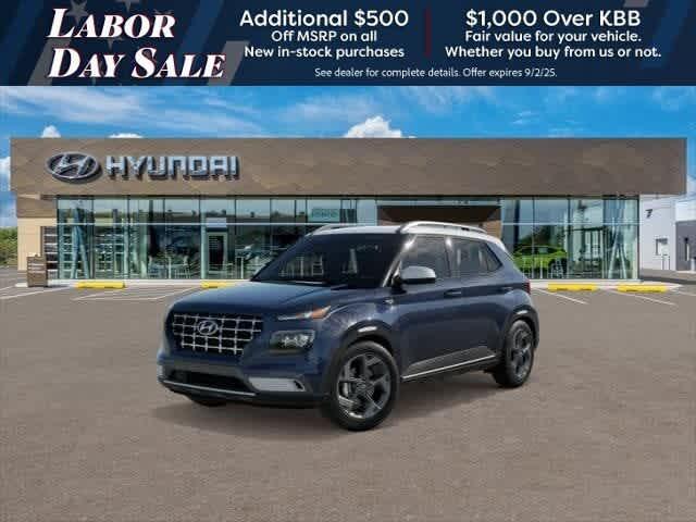 new 2025 Hyundai Venue car, priced at $24,975