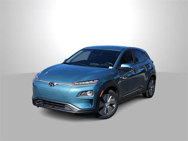 used 2021 Hyundai Kona EV car, priced at $19,000