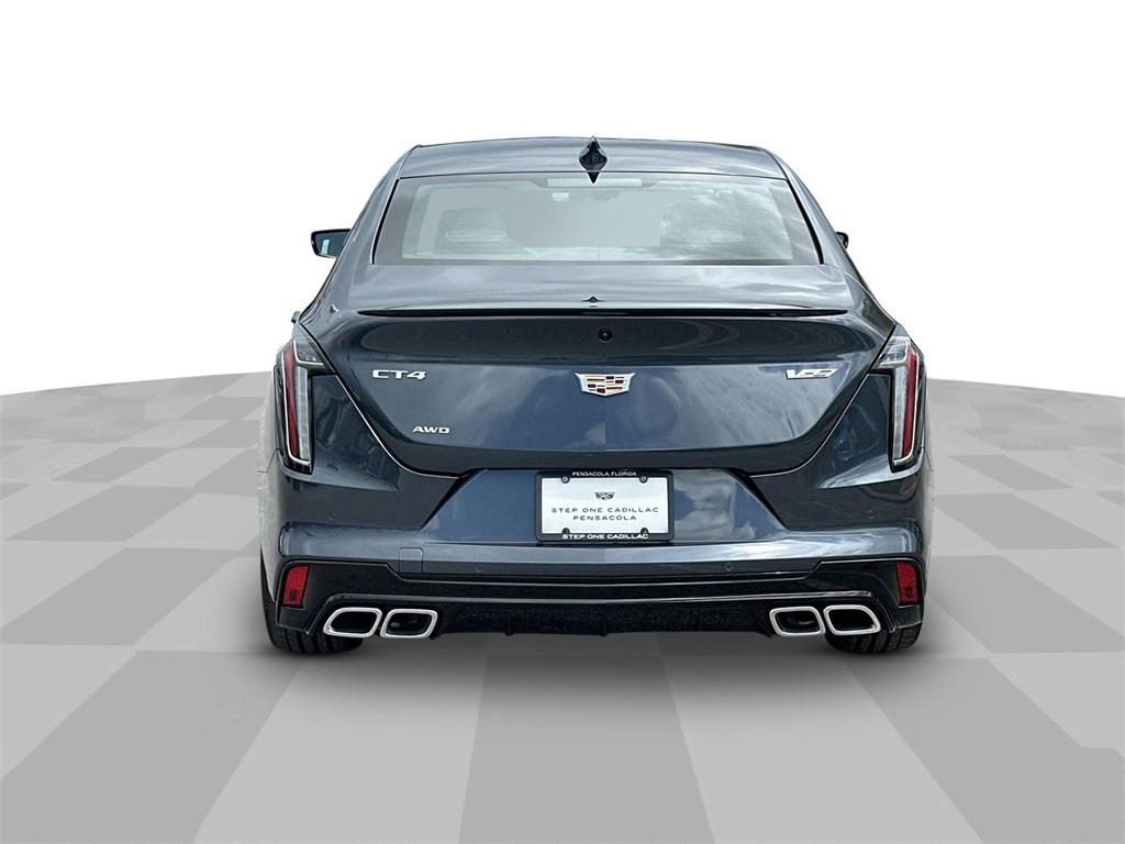 new 2025 Cadillac CT4-V car, priced at $59,565