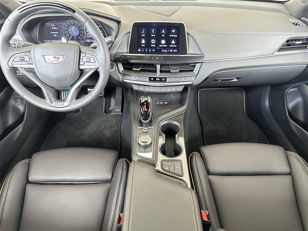 new 2025 Cadillac CT4-V car, priced at $59,565