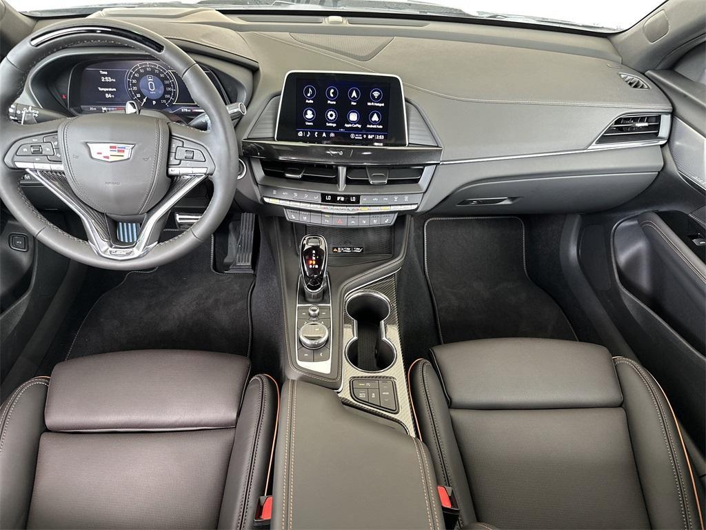 new 2025 Cadillac CT4-V car, priced at $59,565