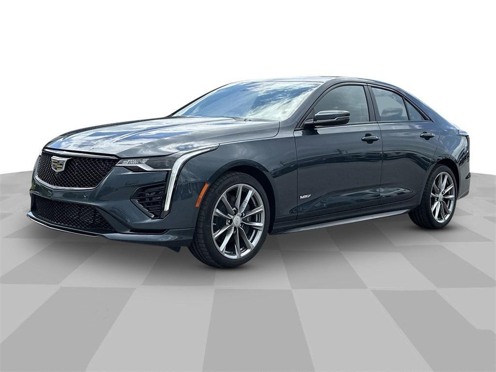 new 2025 Cadillac CT4-V car, priced at $59,565