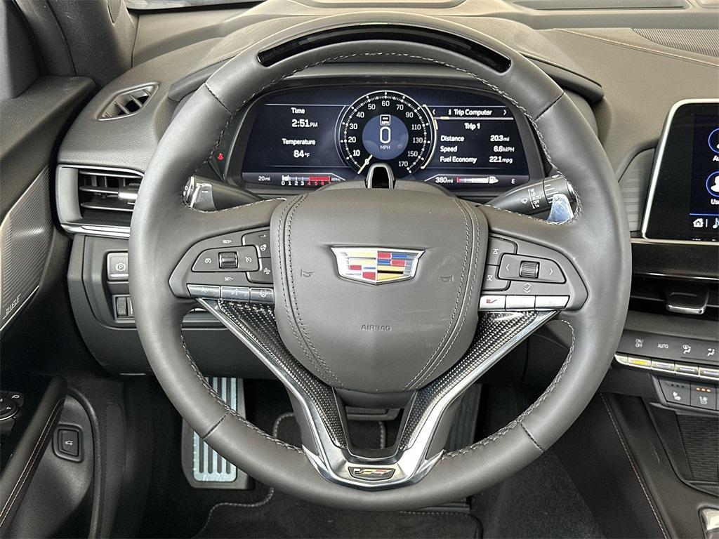 new 2025 Cadillac CT4-V car, priced at $59,565