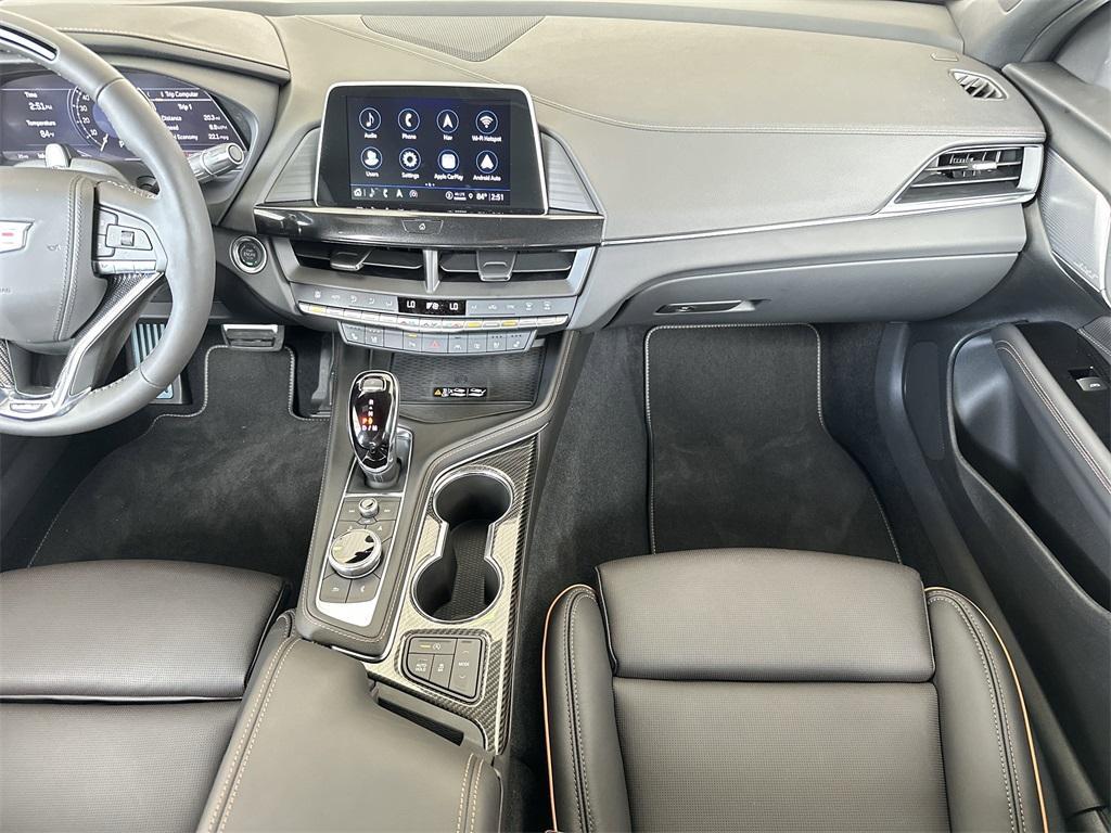 new 2025 Cadillac CT4-V car, priced at $59,565