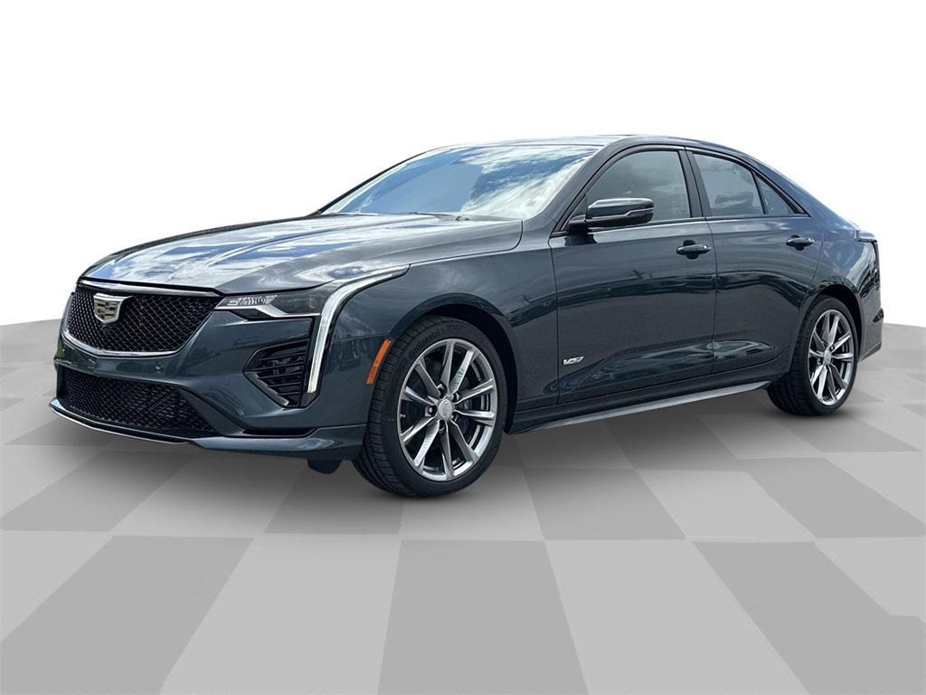 new 2025 Cadillac CT4-V car, priced at $59,565