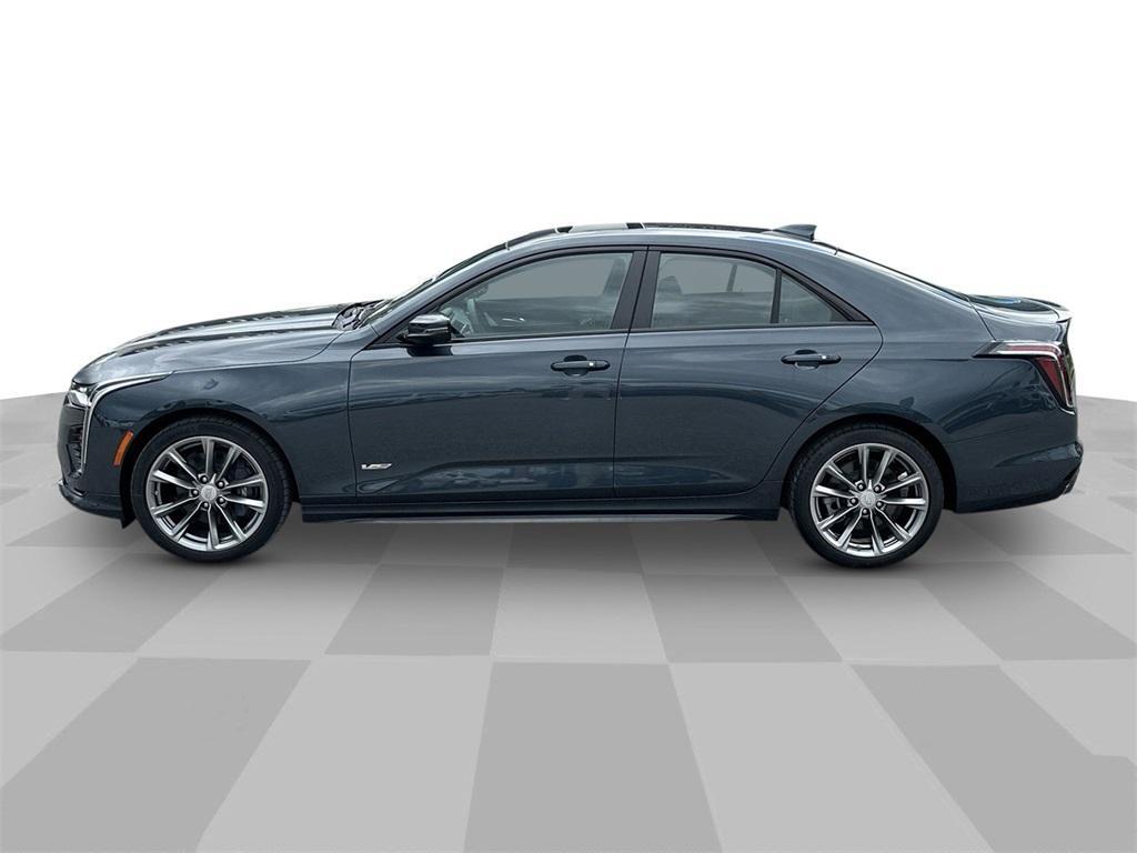 new 2025 Cadillac CT4-V car, priced at $59,565
