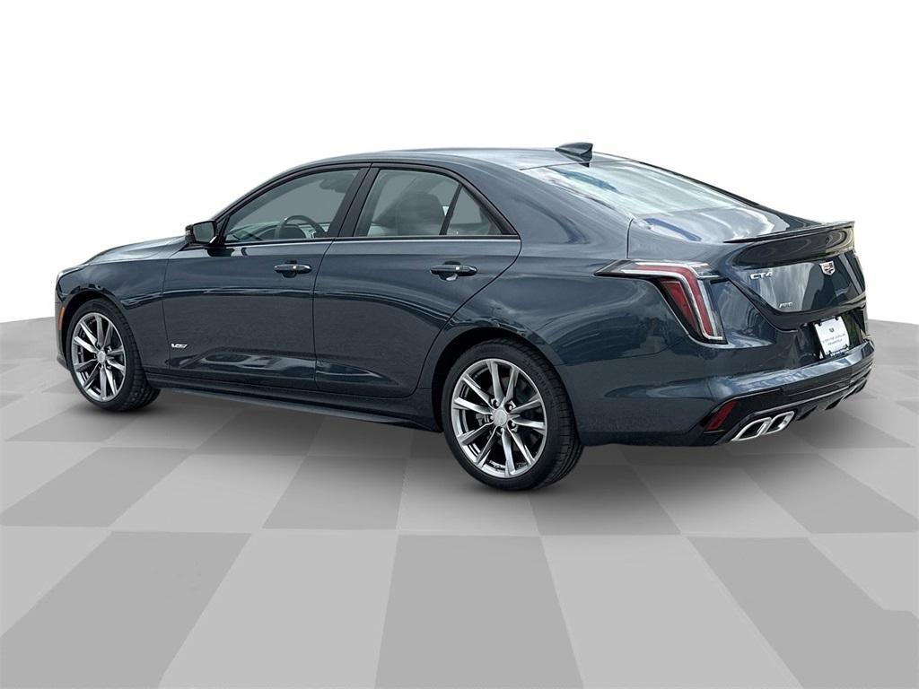 new 2025 Cadillac CT4-V car, priced at $59,565
