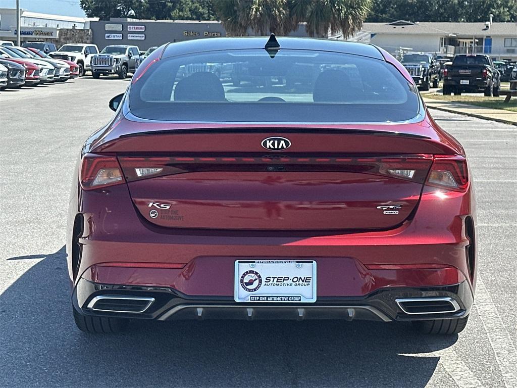 used 2021 Kia K5 car, priced at $21,324