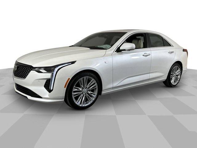 new 2025 Cadillac CT4 car, priced at $47,765