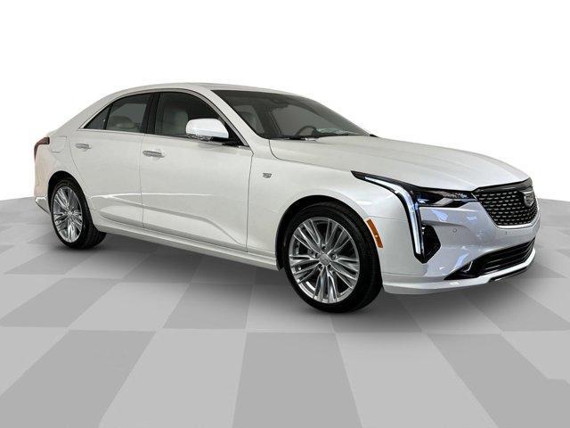 new 2025 Cadillac CT4 car, priced at $47,765