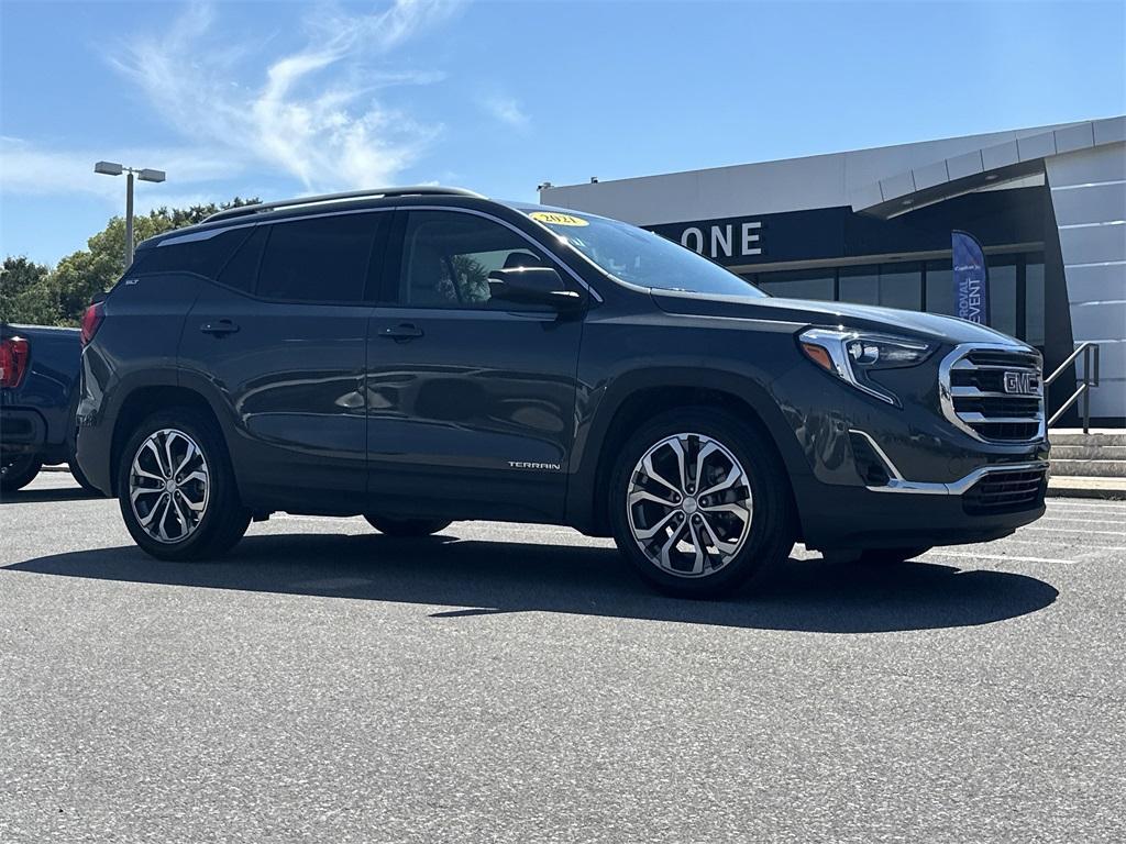used 2021 GMC Terrain car, priced at $19,824