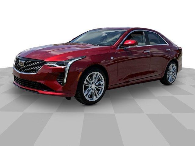 new 2025 Cadillac CT4 car, priced at $47,765