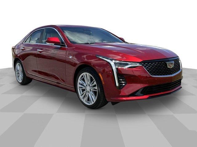 new 2025 Cadillac CT4 car, priced at $47,765