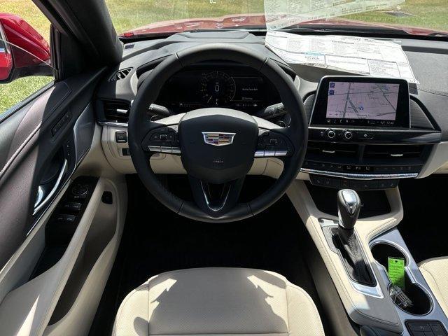 new 2025 Cadillac CT4 car, priced at $47,765