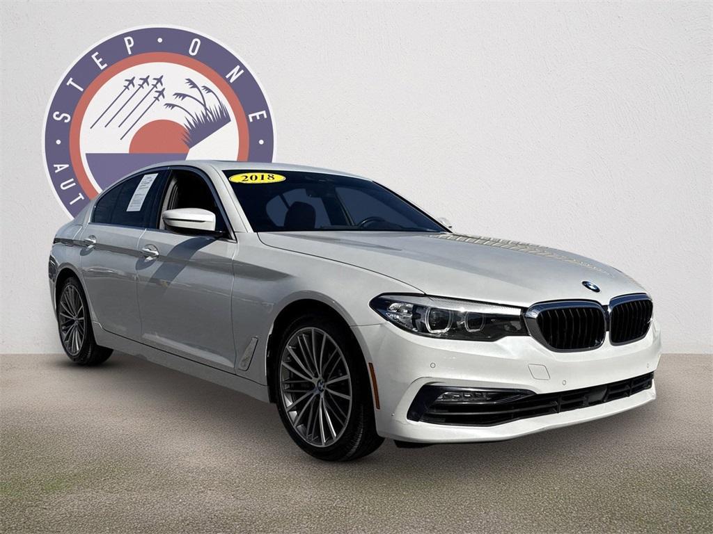 used 2018 BMW 530 car, priced at $15,424