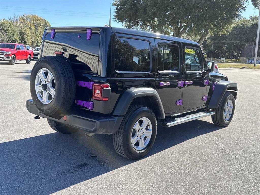 used 2022 Jeep Wrangler Unlimited car, priced at $28,384