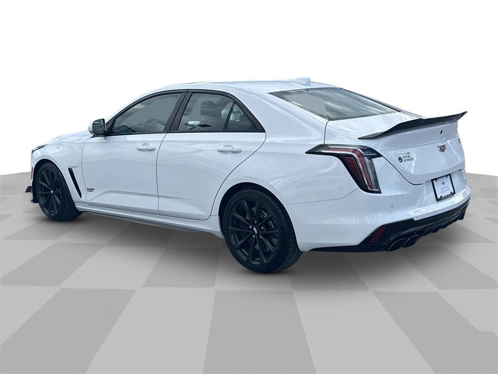 new 2026 Cadillac CT4-V car, priced at $79,320
