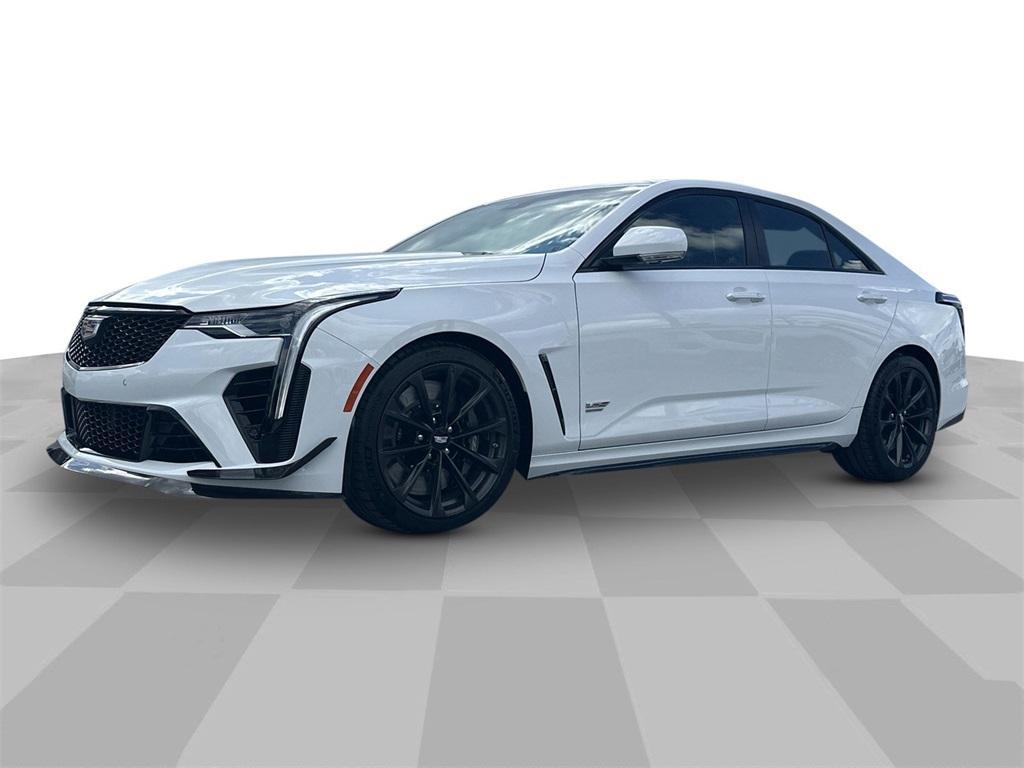 new 2026 Cadillac CT4-V car, priced at $79,320