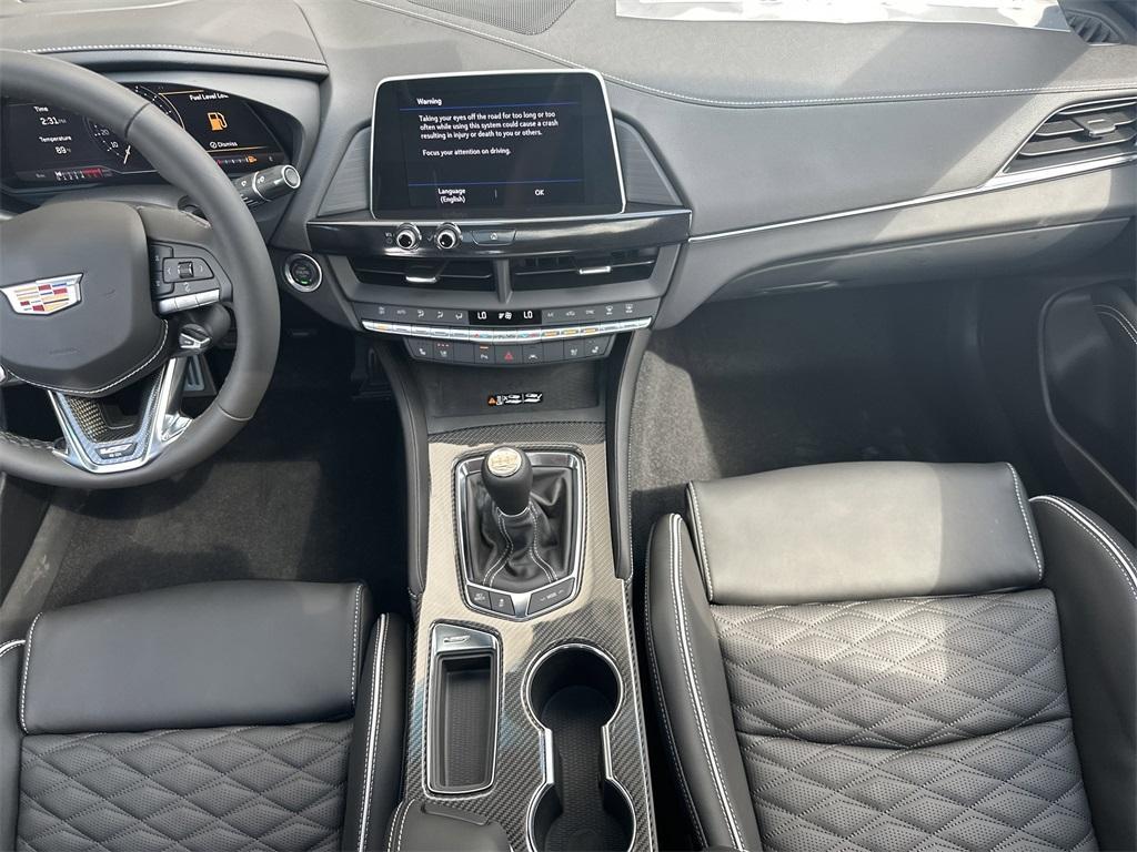 new 2026 Cadillac CT4-V car, priced at $79,320